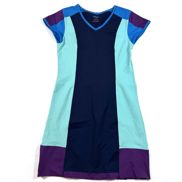 Title Nine Athletic Gidget Dress Colorblock - Picture 1 of 6